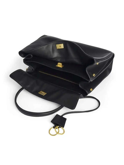 Luxury Fashion Leather Women's Tote Bag Lazy Bag Rodeo Briefcase Handbag Underarm Bags Large Capacity Crossbody Shoulder Bag