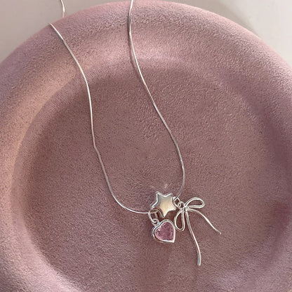 New Trendy Fashion 925 Silver Pearl Simple Elegant Thin Chain Pendant Necklace for Women Girl Jewelry Dropship Wholesale