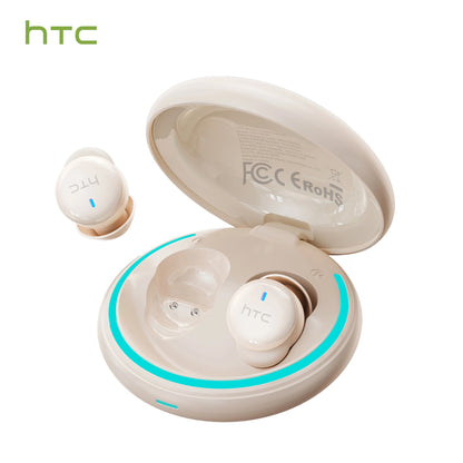 HTC NE92 Sleep Earbuds Wireless Bluetooth Earphones Comfortable To Wear Headphones 50Hrs Playback Low Latency Clear Sound Qualit