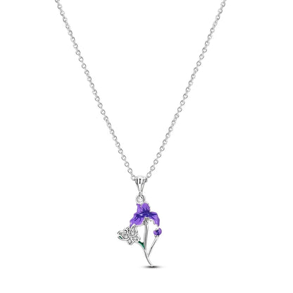 Luxury Necklace 925 Silver Original Sterling Zircon Dragonfly Butterfly Firefly Star Moon Chain Link For Women Wedding Jewelry