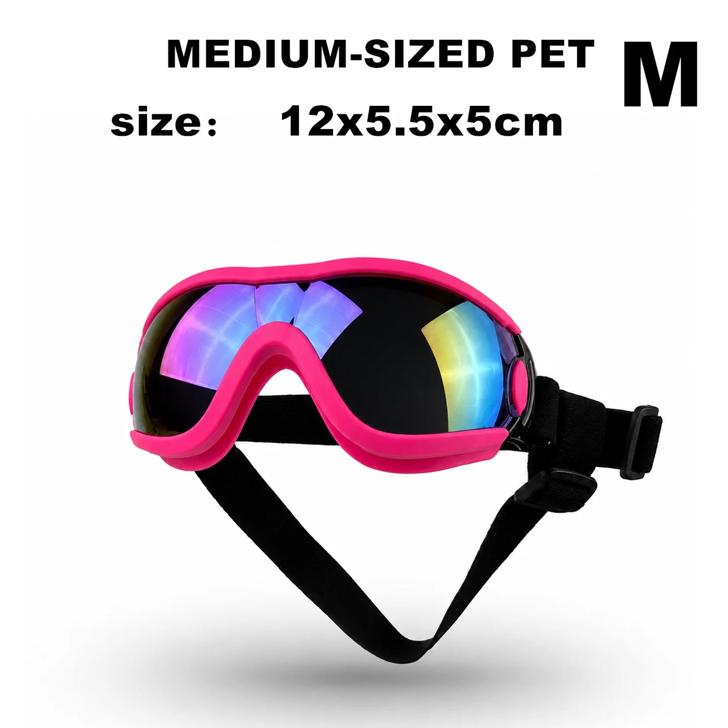 These Pet Dog Sunglasses Can Block Ultraviolet Rays, and the Dog Goggles Are Windproof and Dustproof.