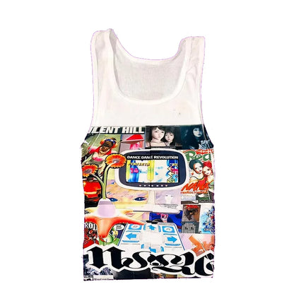 Y2k Clothes Baby Tees Summer Tops Streetwear Harajuku Graphic Cartoon T-shirt Vintage Crop Tops Wome clothes shoujo girl style
