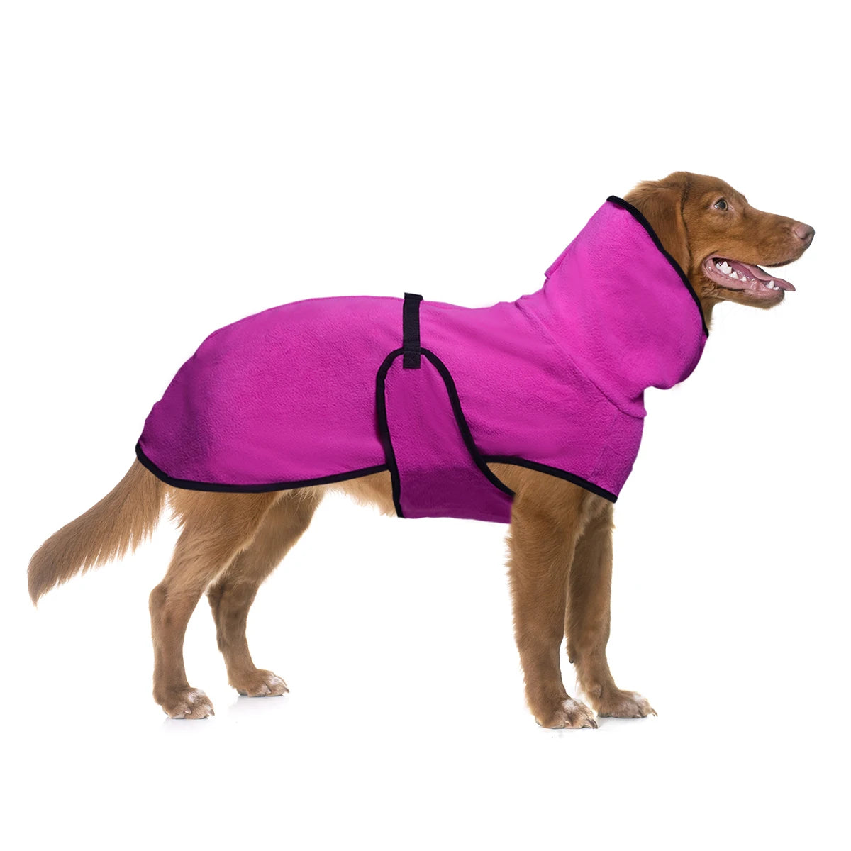 Generic Dog Winter Coat for Whippet, Greyhound Cosy Fleece Jumper, Jacket Lurcher and Clothe with Warm Lining, Adjustable Band M
