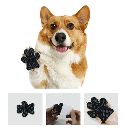 Dog Anti-Slip Pads Waterproof Paw Protectors Self Adhesive Shoes Booties Socks Replacemen Foot Patch To Keeps Dogs from Slipping