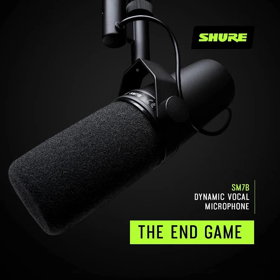 SM7B Dynamic Vocal Microphone for Podcasting and Streaming