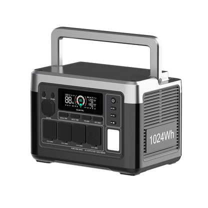 OUKITEL P1000 PLUS Portable Power Station 1800W Solar Generator 1024Wh Lifepo4 Battery Home Backup Outdoor Camping Mobile power