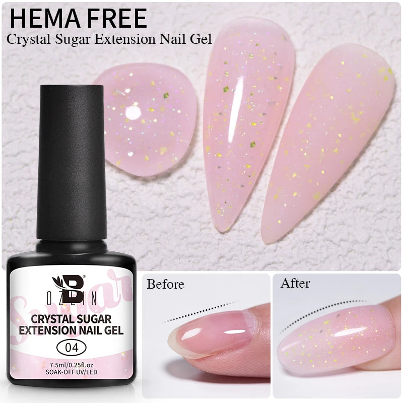 7.5ml Golden Light  Magnetic Gel Golden Gems Magnetic Gel Nail Polish Cat Nail Sparkling Glitter Semi Permanent Varnish