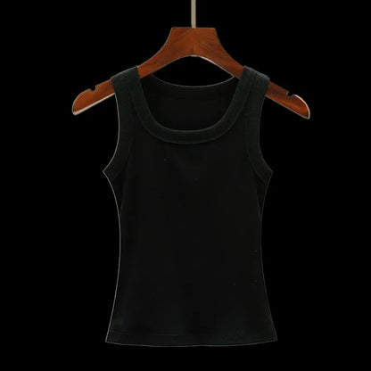Summer Woman 2000s Style Y2k Crop Top Sexys T-shirt Vintage Japanese Goth Letter Korean Popular Streetwear Tanks & Camis Clothes