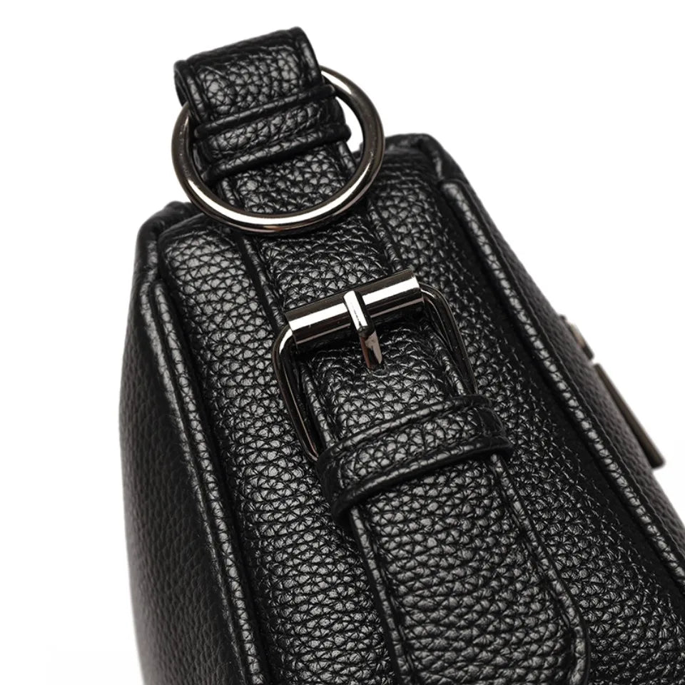 100% Genuine Cow Leather Luxury Handbags Women Bags Designer Ladies Crossbody Shoulder Bags for Women Top Quality Sac A Main New