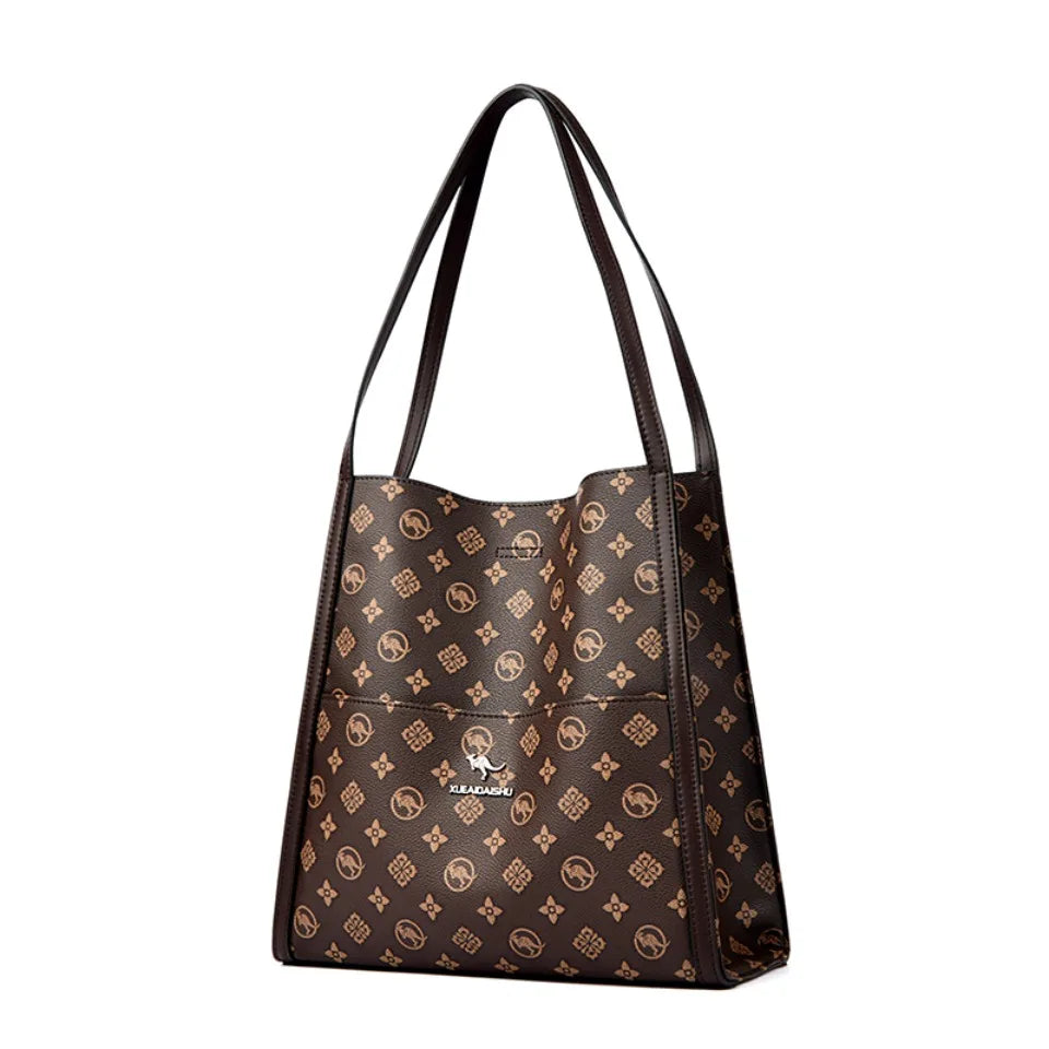 Genuine Brand High Quality Leather Casual Tote Luxury Handbags Women Bags Designer Shoulder Top-handle Bags for Women Sac A Main