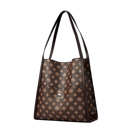 Genuine Brand High Quality Leather Casual Tote Luxury Handbags Women Bags Designer Shoulder Top-handle Bags for Women Sac A Main