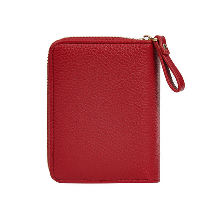Baellerry Women Stylish Zip Around Card Wallet Multi-Functional RFID Blocking Purse 6 Card Slots and Coin Pocket Minimalist Gift
