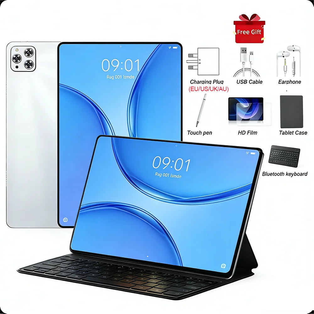 2026 Original 12inch IPad Air Pro 5G Tablet PC 20000mAh Snapdragon 8Gen3 Android 15 24GB 2T 5G Dual SIM GPS WIFI Network Tablet