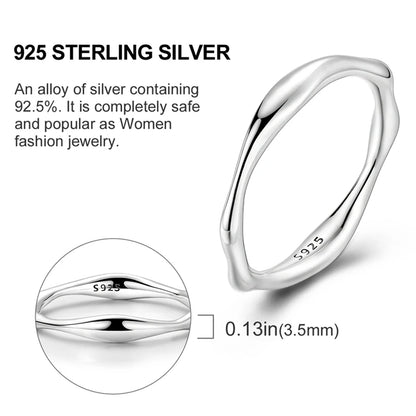 925 Sterling Silver Infinite Love Ring Original Luxury Design Zircon Finger Rings For Women High Quality Wedding Jewelry Gift