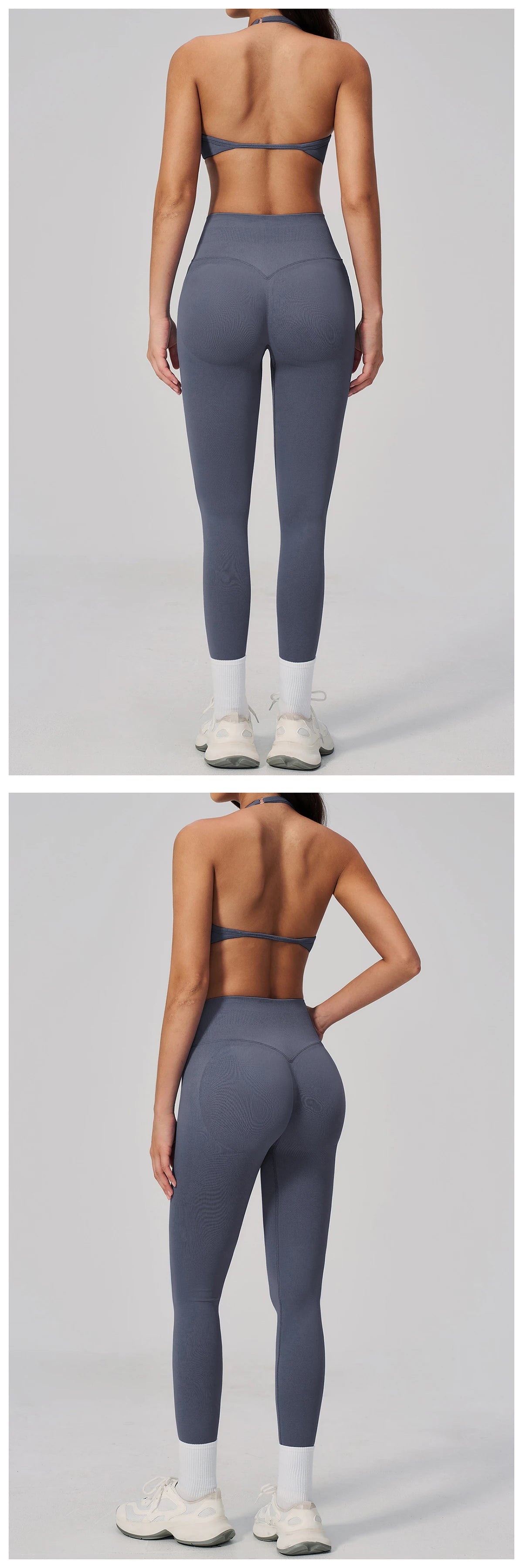 Fitness Suit 2PCS Women's Tracksuit Yoga Set Sports Outfits Gym Clothes Running Push Up Sportswear Female Workout Yoga Clothes