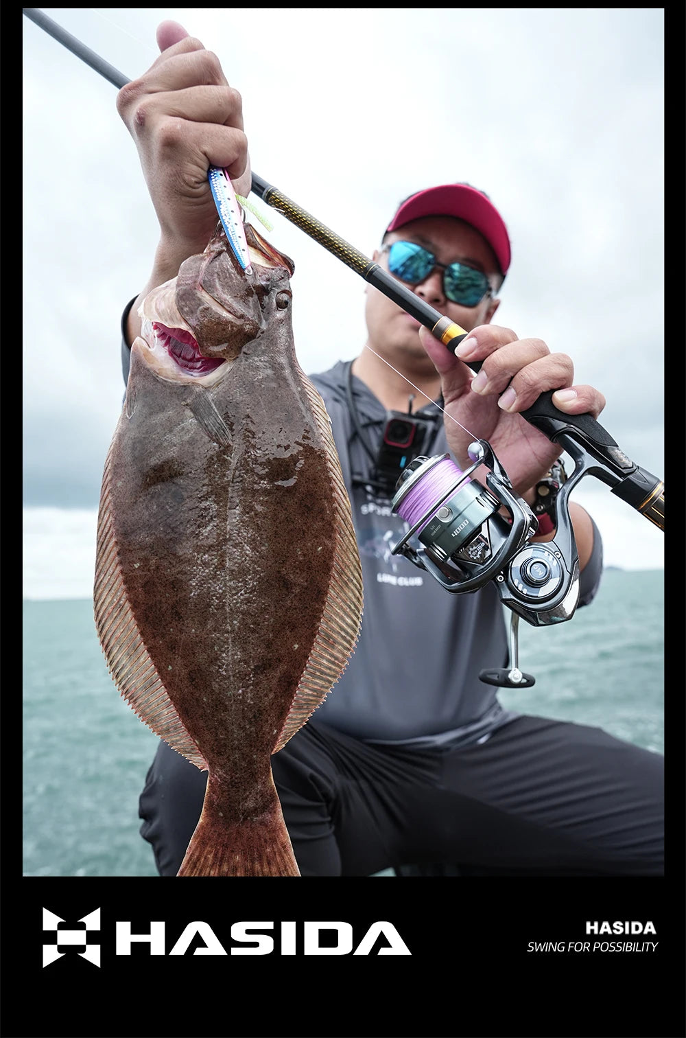HASIDA M9 Full Metal Sea Spinning Reel 12kg Max Drag Slow Descent Dense 6 Sets Waterproof System Professional for Saltwater