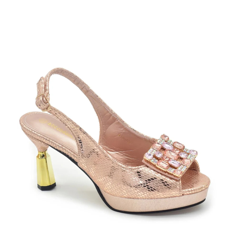 New Arrival Bag and Shoe Set Nigeria Party Pumps Women Shoes and Bags To Match Set Italy Lady Rhinestone Pumps Women Luxury