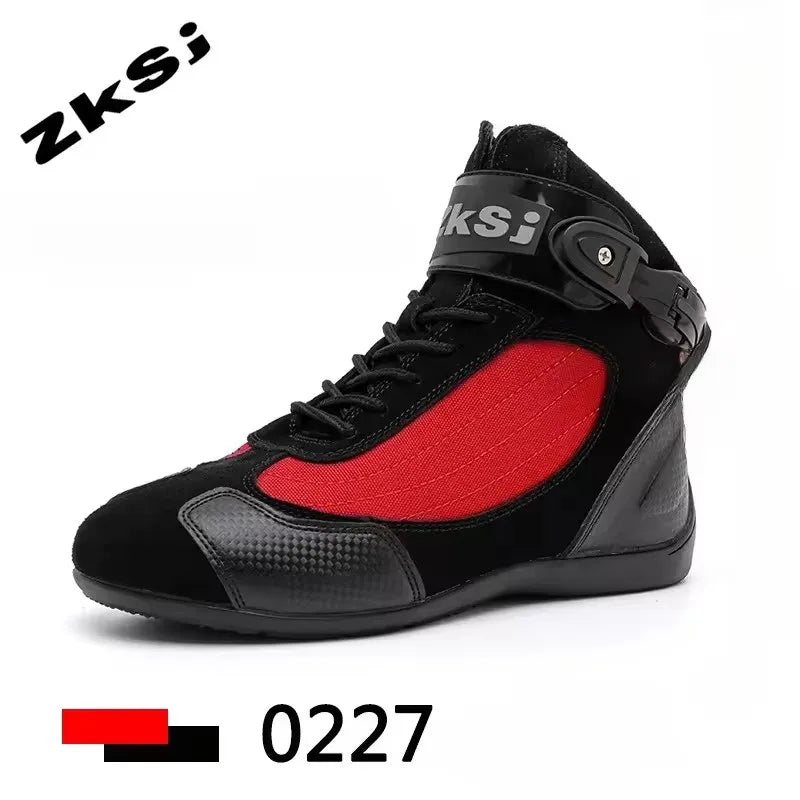 Motorcycle Boots Motos Riders Protective Boots Waterproof Non-slip Motocross Mountain Racing Shoes Casual Shoes Botas Para Moto