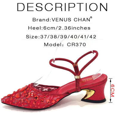 2023 New Italian Design Noble Dual-Purpose Three-Dimensional Bag And Ladies Heel Shoes Shiny Material For Nigeria Wedding Party