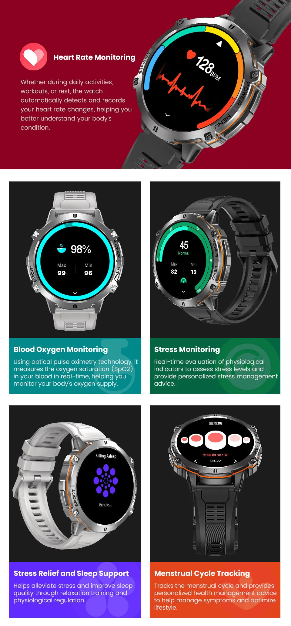 2026 New Military TANK X3 1000mAh Battery Smart Watch Men 10ATM Waterproof Swim GPS Path 1.75" AMOLED HD Call Sports Smartwatch