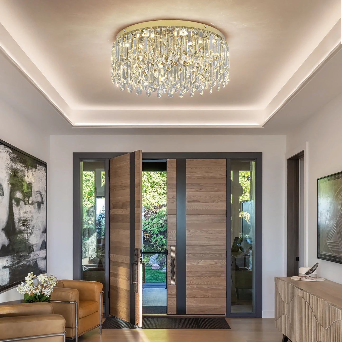 Chandelier Modern Luxury Led Ceiling Light Living Room Bedroom Decoration Hanging Lamp Lighting Fixture Nordic Pendant Lights  ﻿