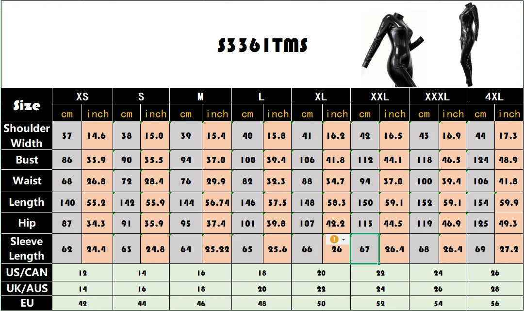 Women Sexy Wet Look Shiny PU Leather Catsuit Full Body Long Sleeve Zip High Neck Bodycon Jumpsuit Club Halloween Cosplay Costume