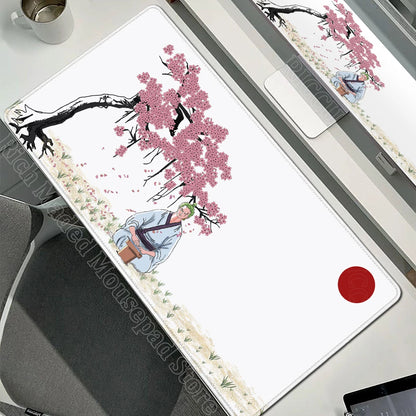 Anime Gamer Keyboard MouseMats One P-Piece Gaming Mouse Pad XXL Speed Rubber Cartoon Big Computer Desk Mat PC E-Sports Mousepad