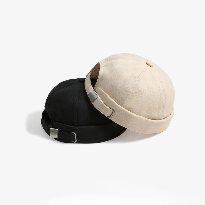 Brimless Hip Hop Beanie Skullcap Street Women Men SkullCap Portable Melon Cap Street Knitted Hats Fashion Headwear Caps 1pc