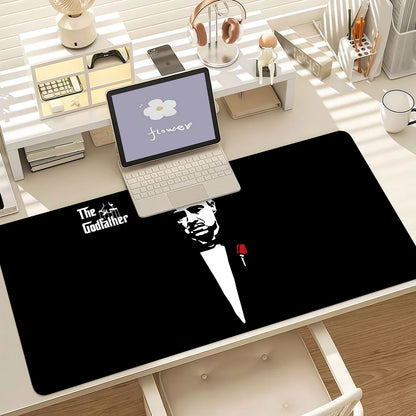 Movie The G-godfather Mouse Pad Anti Slip Rubber Edge Locked Thickened Laptop Gaming Desk Mat