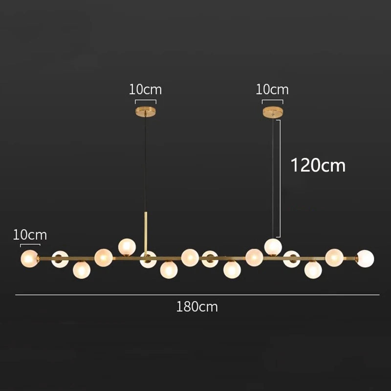 Modern home decor led lights pendant light lamps for living room Chandeliers for dining room hanging light indoor lighting