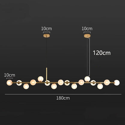 Modern home decor led lights pendant light lamps for living room Chandeliers for dining room hanging light indoor lighting