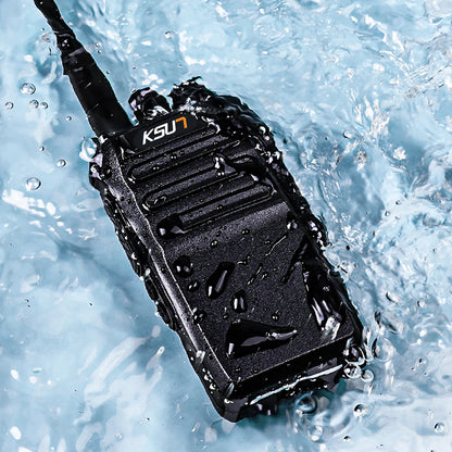 Radio Walkie Talkie Largo Alcance Professional Waterproof VHF Marine Amateur Radio Receiver Station For Boat  kayaks KSUN P88