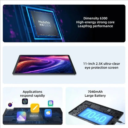 Limited Big Discount Lenovo Xiaoxin Pad 11 2025 Tab MTK Dimensity 6300 11" 2.5K Screen 7040mAh WIFI Pads Tablet Global Rom