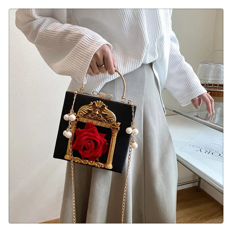 Luxury Angel Female Handbags Fashion Pearl Women Bag Cross Body Brand Leather Women Shoulder Bag Ladies Hand Bags