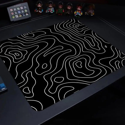 Fluid Mouse Pad 22X18 40X45 Square Computer Accessories Office Game Table Mats Rubber Anti-slip Mousepads Small Decor Desk Pads