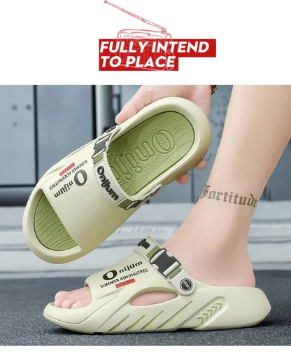 Male Flip Flops Massage Slippers Indoor Beach Clogs Outdoor Comfortable Sandals Soft Slides Men Casual Shoes Women Home Slippers
