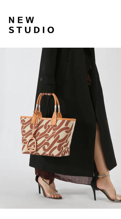 New Fashion Women's Tote Bag Trend Brand Versatile Shoulder Bag High Quality Temperament Crossbody Bag Designer Luxury Handbag