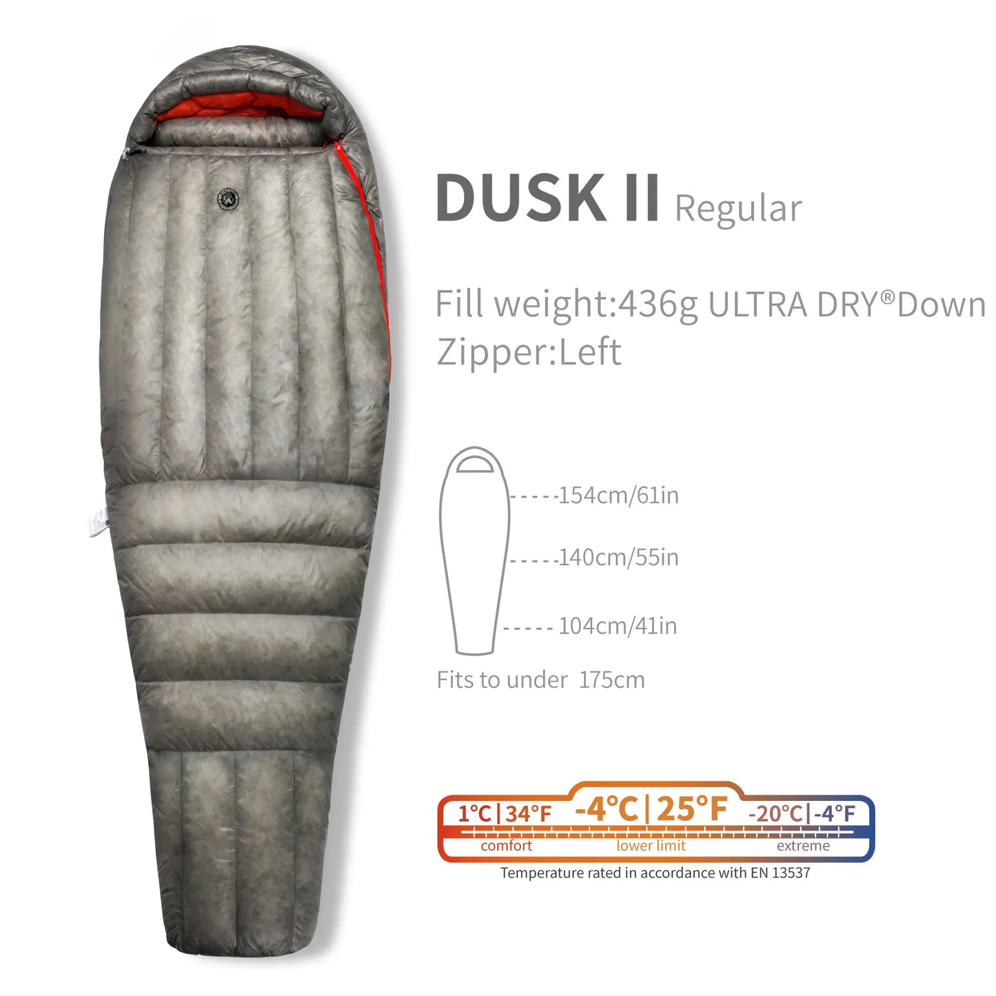 AEGISMAX Wind Hard Dusk Upgrade Ultralight Down Sleeping Bag 7D Nylon DWR 800FP Waterproof Outdoor Hiking Down Pro Sleeping Bag