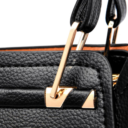 2024 Luxury Women Designer 3 Layers Shoulder Crossbody Sac Ladies Large Capacity Leather Handbags Shopper Brand Messenger Totes