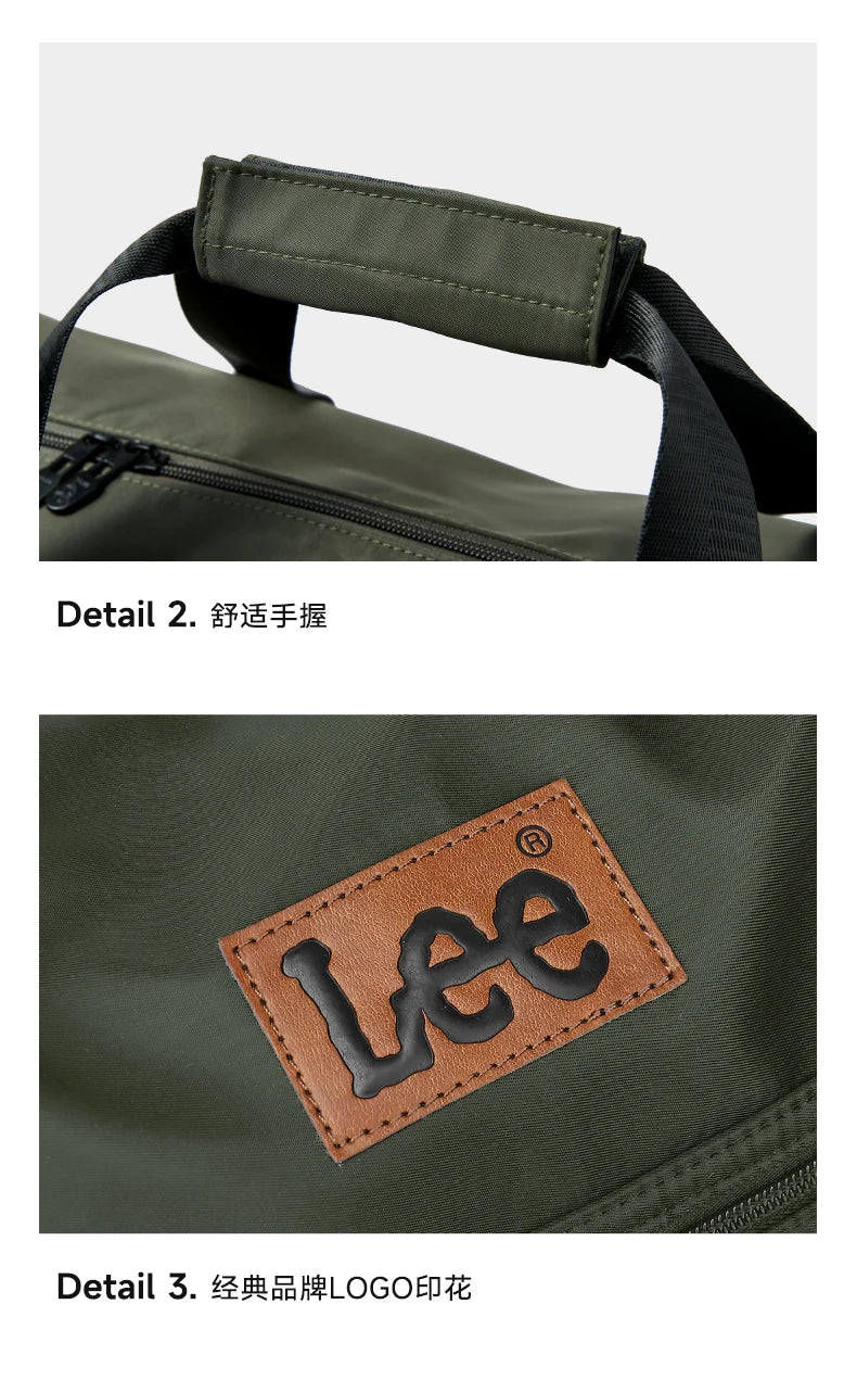 LEE Smart Gym Duffel Bag with Shoe Compartment Dry Wet Bag Men Women Waterproof Large Size Sport Training Luggage Travel Bag