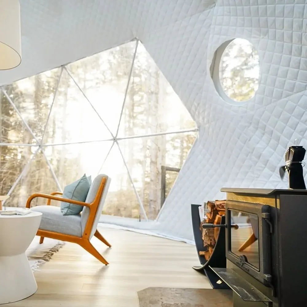Luxury Geodesic Dome Tent for Boutique Resort Hotel Glamping Accommodation Custom Outdoor Living Space Eco Tourism Solution