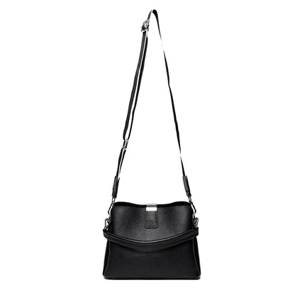 100% Genuine Leather Women Handbags Cowhide Women Shoulder bag Fashion Luxury Ladies Messenger Bags High Quality Female Tote bag