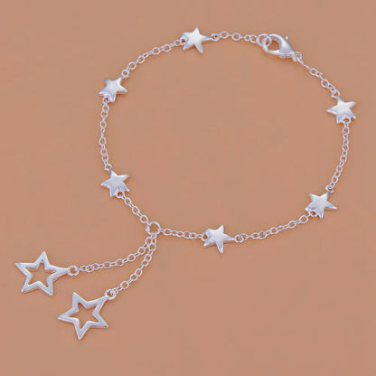 925 Sterling Silver Bracelet Heart High Quality Romance Chain For Woman Men Fashion Engagement Party Wedding Jewelry Gift