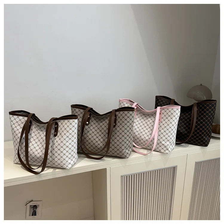 Fashionable Retro Versatile Tote Bag for Women Luxury Designer Bags Purse and Handbags Women Shoulder Bag Shopping Bags Сумка