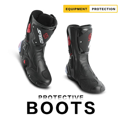 Motorcycle Boot Shoes Off-road Vehicle Riding Boots