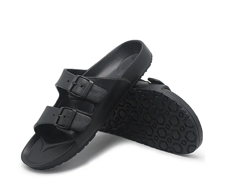 Shevalues Summer Fashion Sandals For Women New Non-slip Outdoor Beach Slippers Soft Comfort EVA Sandals Casual Women Home Slides