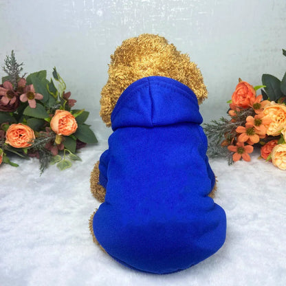 Winter Dog Clothes Sport Hoodies Sweatshirts Warm Coat Clothing Autumn for Small Medium Large Dogs Big Pets Puppy Hooded Sweats