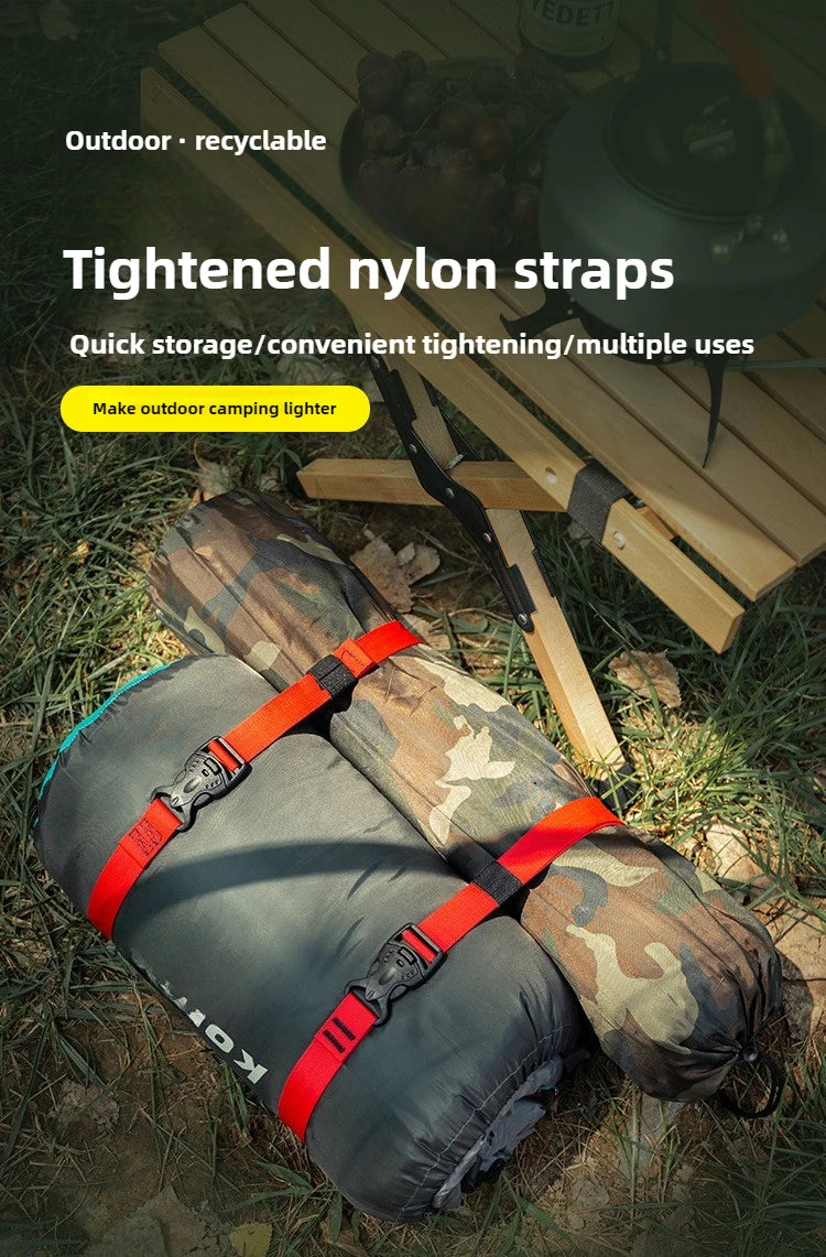 4/2/1PCS Cargo Tie Luggage Lash Belt Strap Buckle Camping Nylon Travel Kits Buckle Tie-Down Belt Cargo Straps for Travel Camping