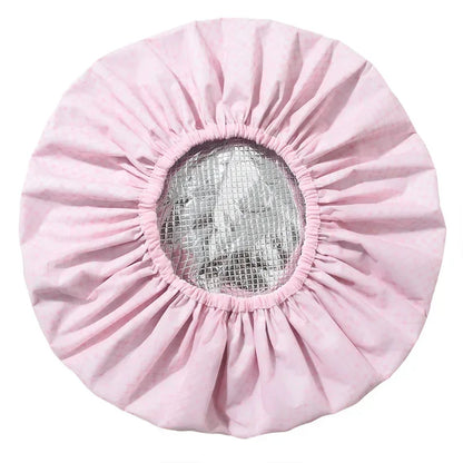 Portable Hair Salon Smooth Hair Oil Baking Cap 1PC Self-heating Tin Foil Hat Thickened Heating Steam Hair Mask Cap