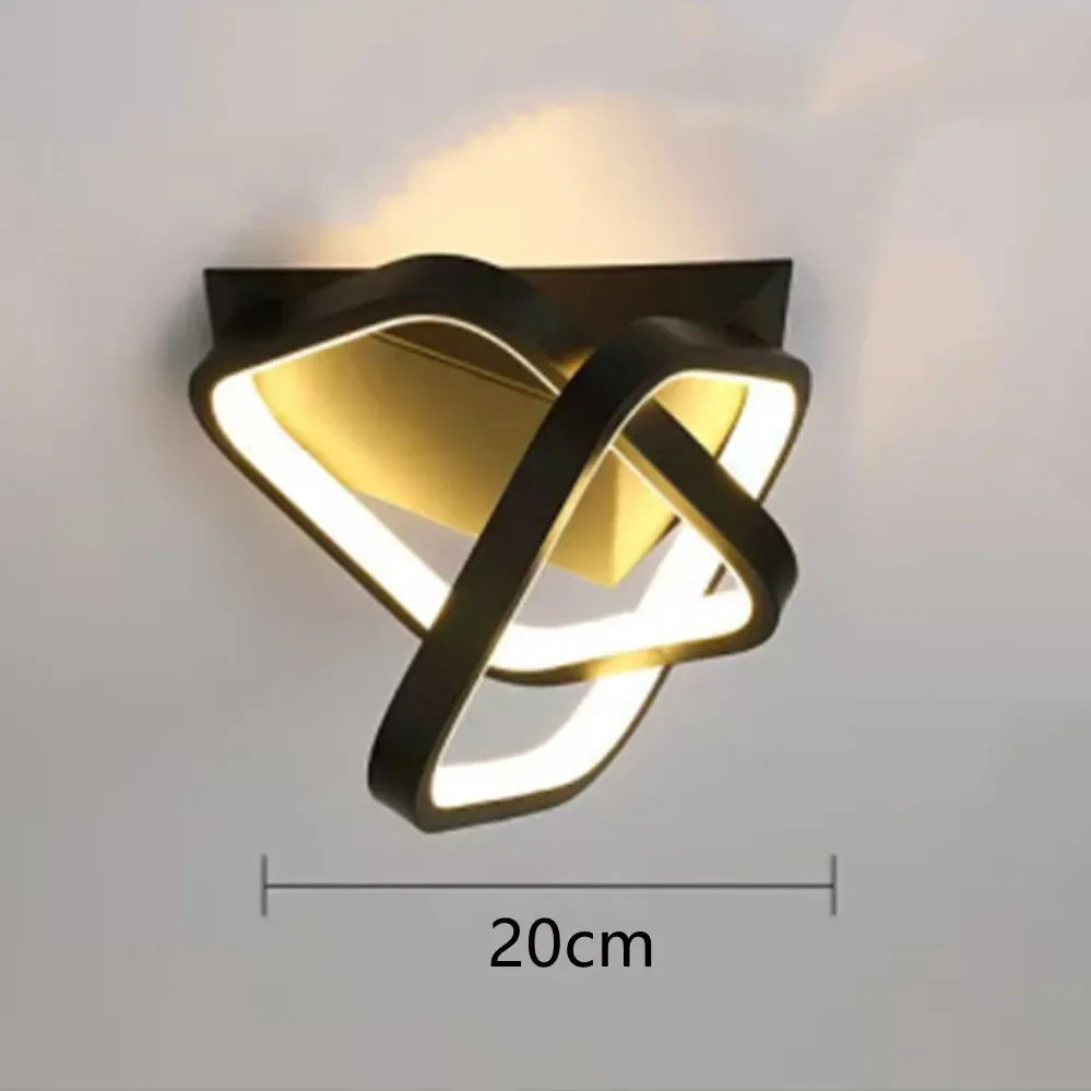 LED Strip Aisle Ceiling Lights Modern Minimalist Living Room Lamps For Balcony Entrance Staircase Home Decor corridor lamp